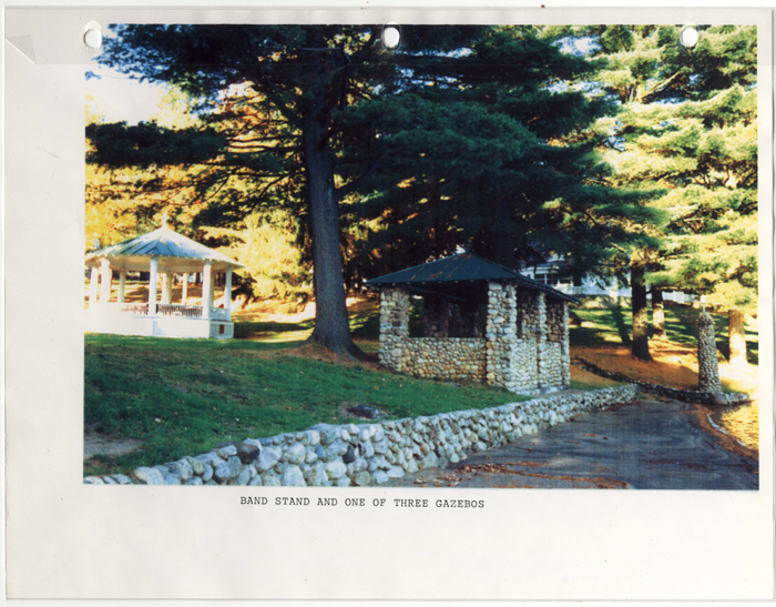 masonic youth camp band stand and gazebo round lake woodgate ny